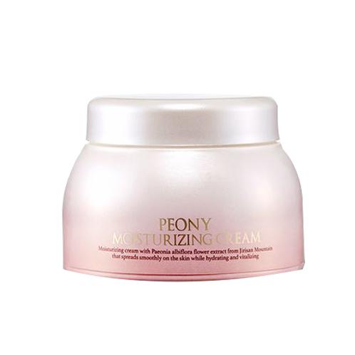 Peony Moisturizing Cream that spreads smoothly on the skin while hydrating and vitalizing 50g